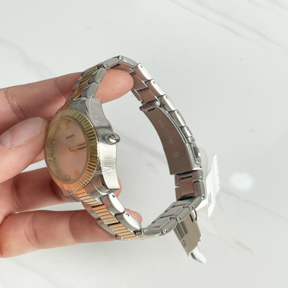 Đồng hồ Fossil Nữ ES5198 Dây Kim Loại 32mm Đồng hồ Fossil Nữ ES5198 Dây Kim Loại 32mm - Ảnh 2