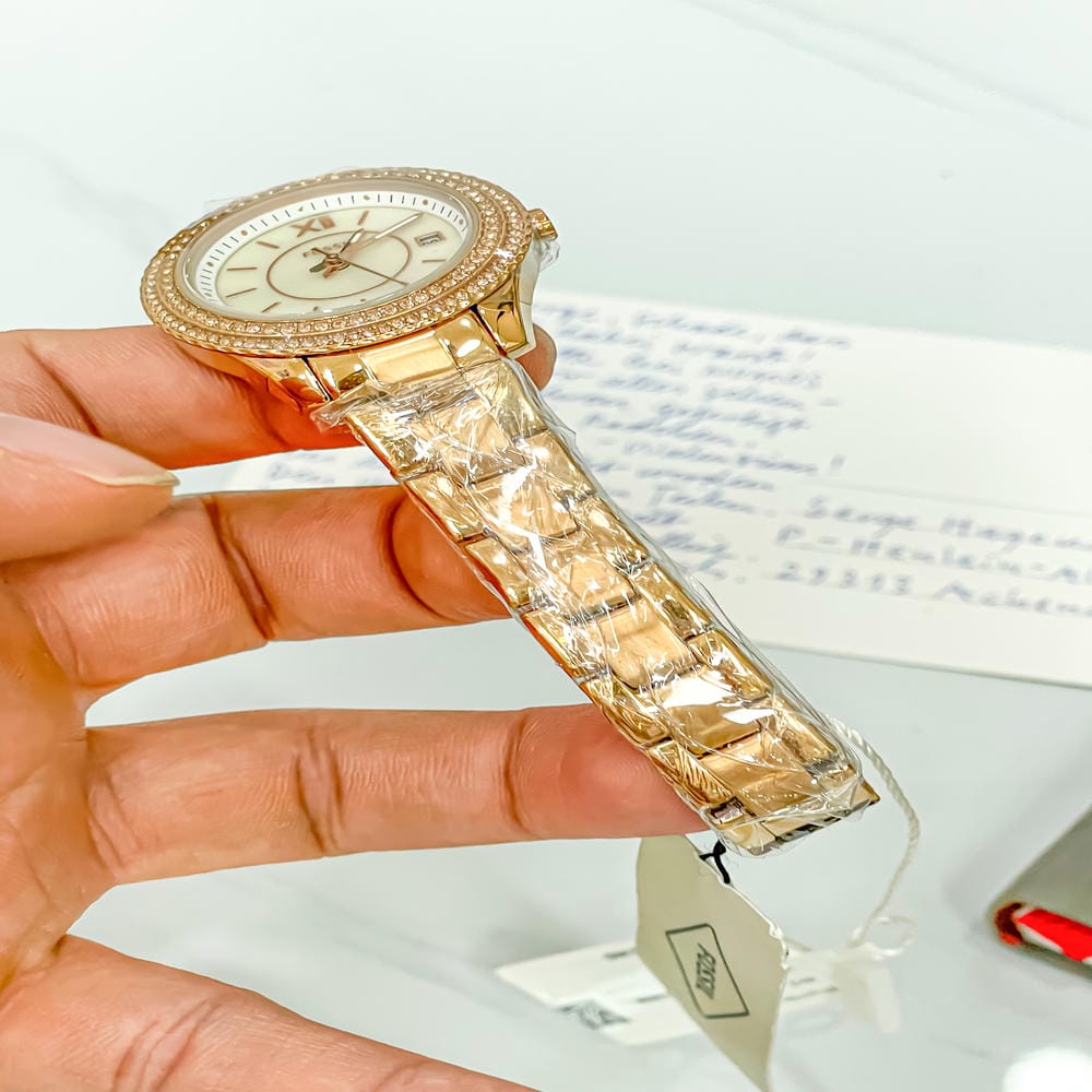 Đồng hồ Fossil Nữ ES5136 Dây Kim Loại 30mm Đồng hồ Fossil Nữ ES5136 Dây Kim Loại 30mm - Ảnh 5