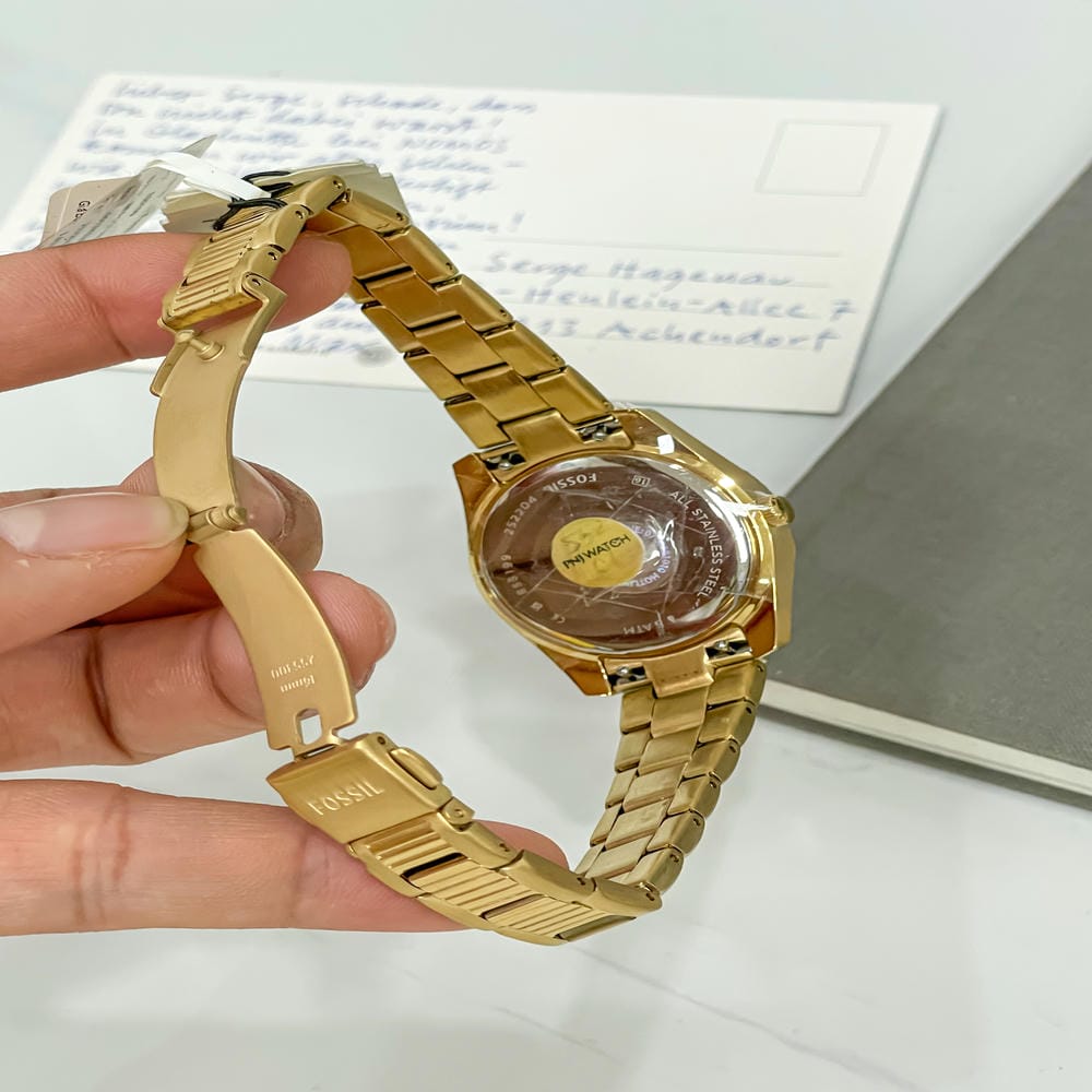Đồng hồ Fossil Nữ ES5199 Dây Kim Loại 32mm Đồng hồ Fossil Nữ ES5199 Dây Kim Loại 32mm - Ảnh 3