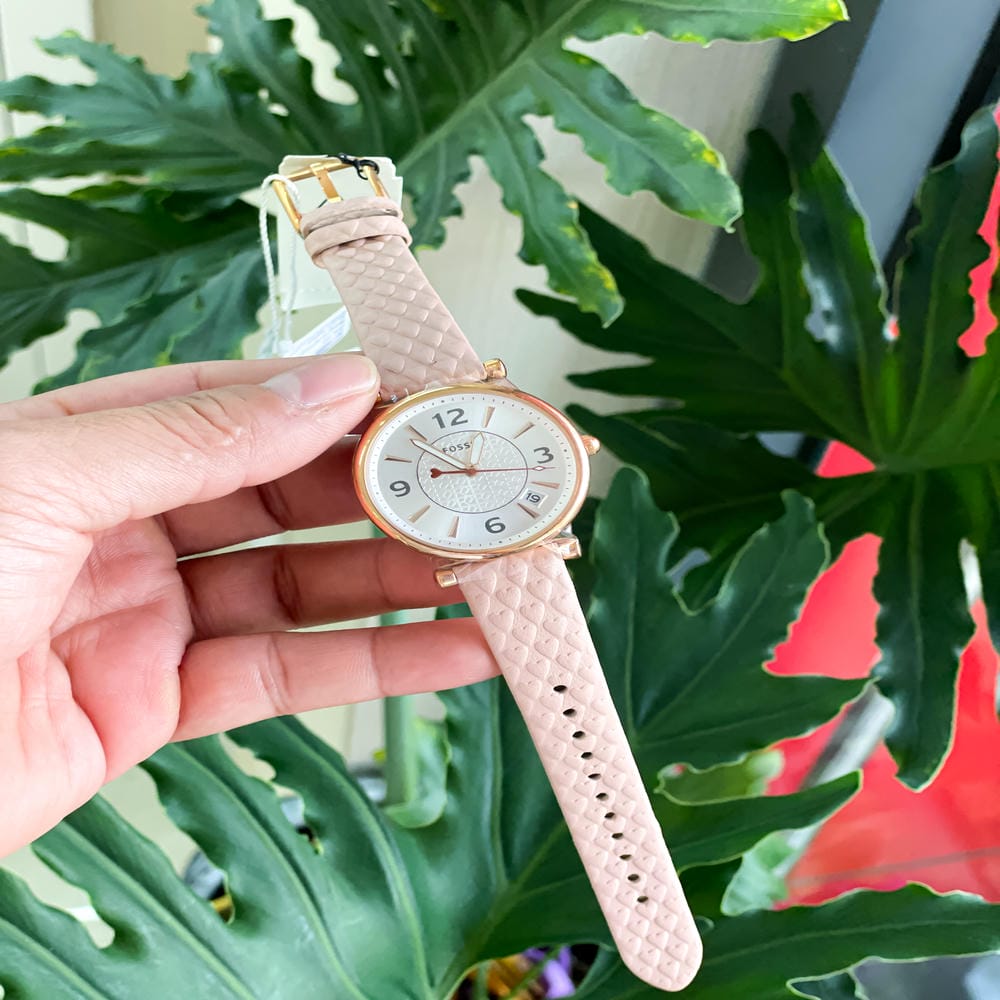 Đồng hồ Fossil Nữ ES5269 Dây Da 35mm Đồng hồ Fossil Nữ ES5269 Dây Da 35mm - Ảnh 6