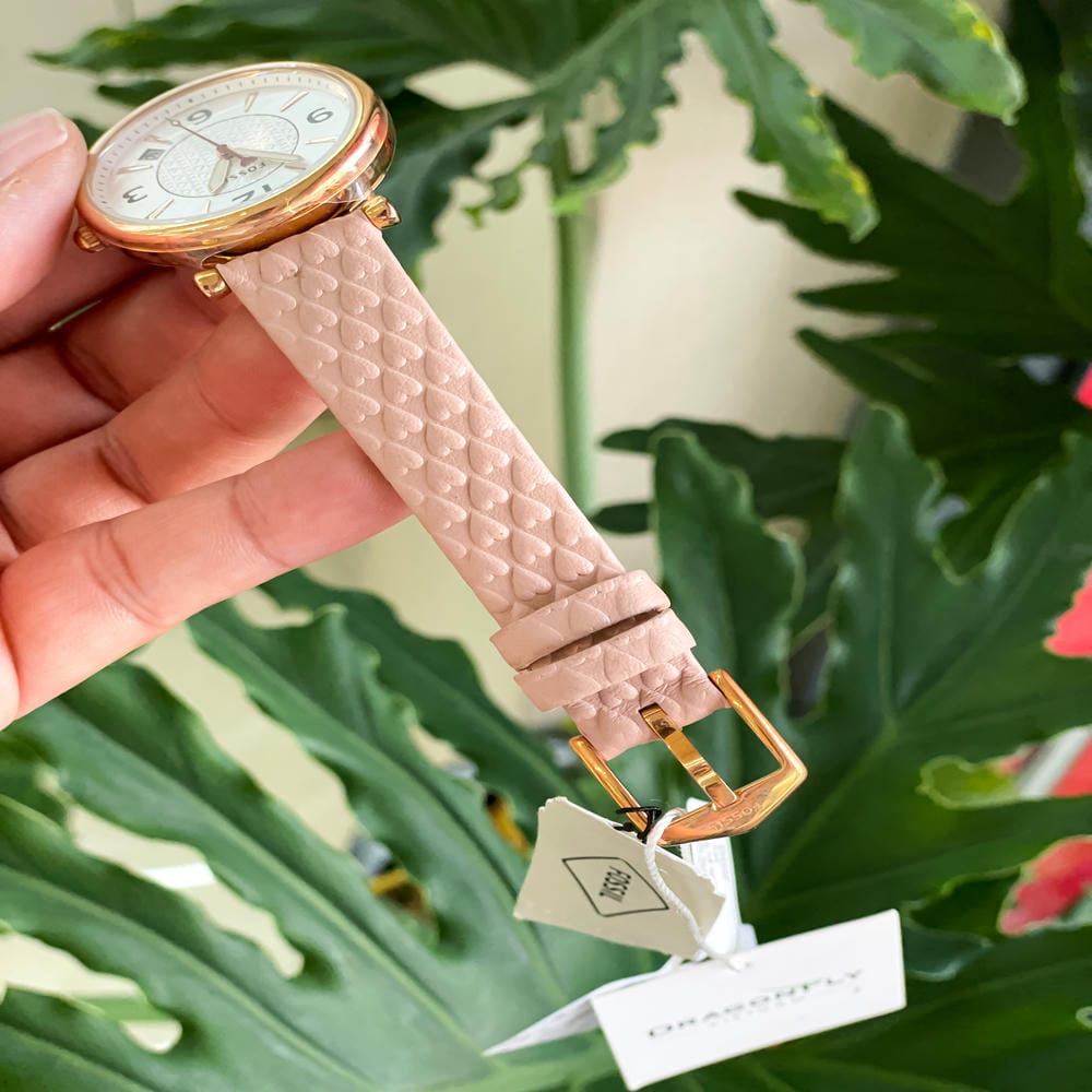 Đồng hồ Fossil Nữ ES5269 Dây Da 35mm Đồng hồ Fossil Nữ ES5269 Dây Da 35mm - Ảnh 4
