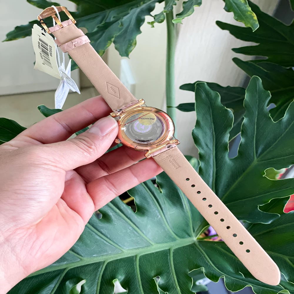 Đồng hồ Fossil Nữ ES5269 Dây Da 35mm Đồng hồ Fossil Nữ ES5269 Dây Da 35mm - Ảnh 3