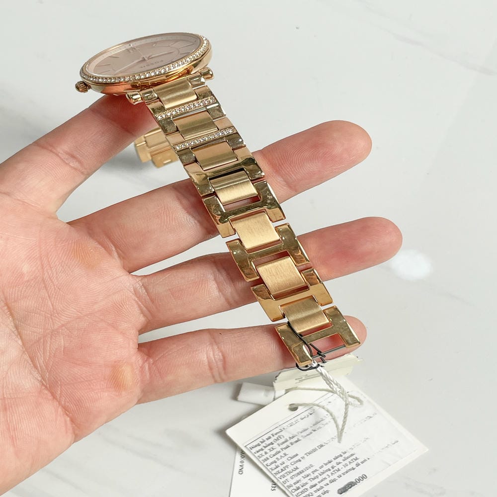 Đồng hồ Fossil Nữ ES4301 Dây Thép Không Gỉ 35mm Đồng hồ Fossil Nữ ES4301 Dây Thép Không Gỉ 35mm - Ảnh 4