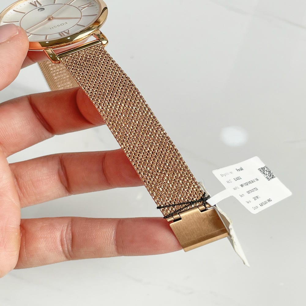 Đồng hồ Fossil Nữ ES4352 Dây Mesh 36mm Đồng hồ Fossil Nữ ES4352 Dây Mesh 36mm - Ảnh 4