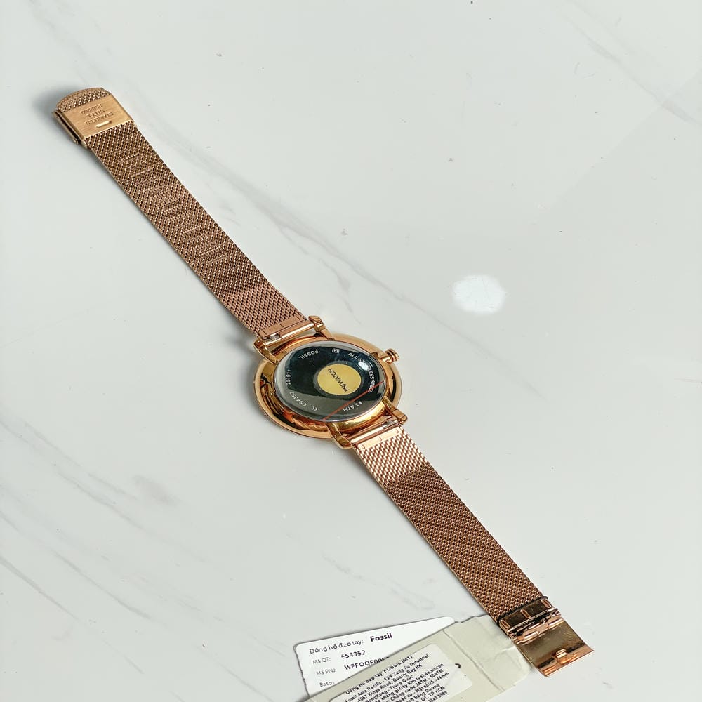 Đồng hồ Fossil Nữ ES4352 Dây Mesh 36mm Đồng hồ Fossil Nữ ES4352 Dây Mesh 36mm - Ảnh 3