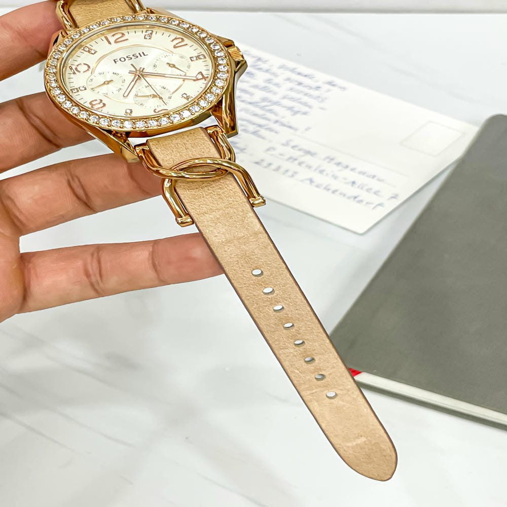 Đồng hồ Fossil Nữ ES3466 Dây Da 38mm Đồng hồ Fossil Nữ ES3466 Dây Da 38mm - Ảnh 5