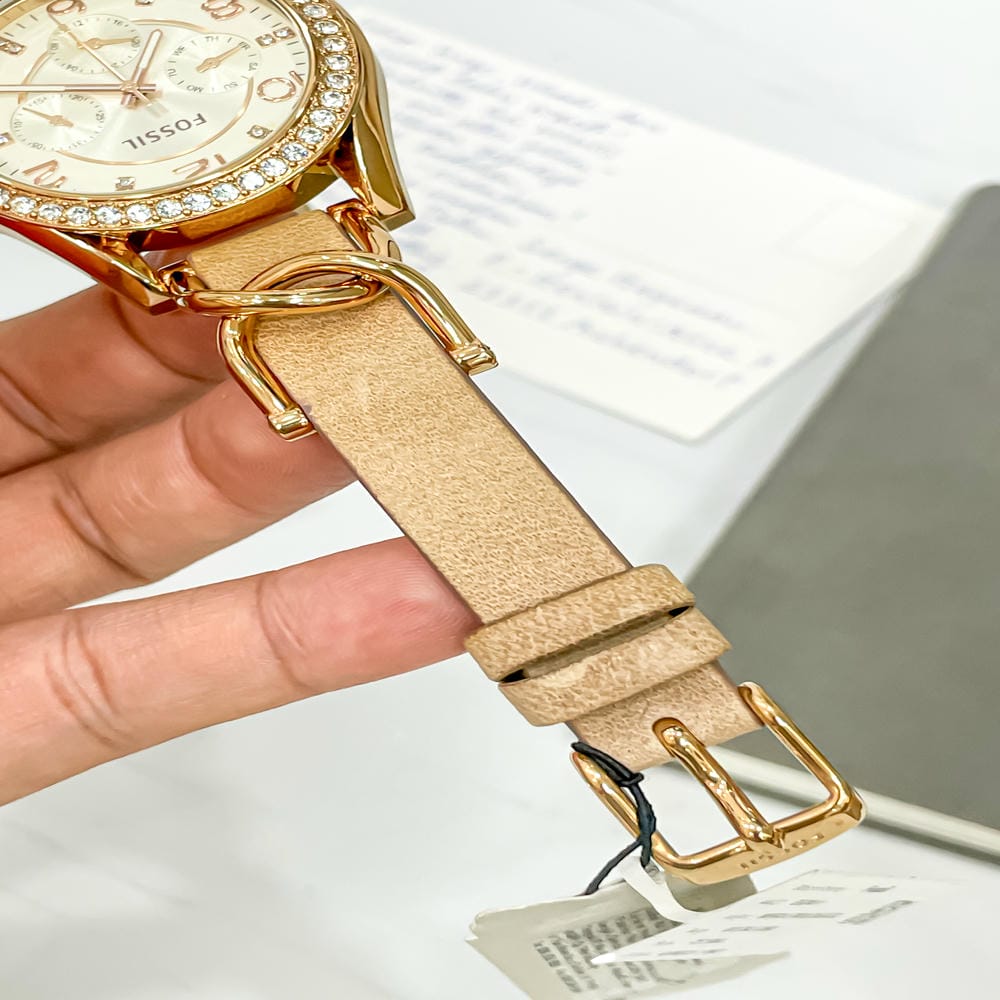 Đồng hồ Fossil Nữ ES3466 Dây Da 38mm Đồng hồ Fossil Nữ ES3466 Dây Da 38mm - Ảnh 4
