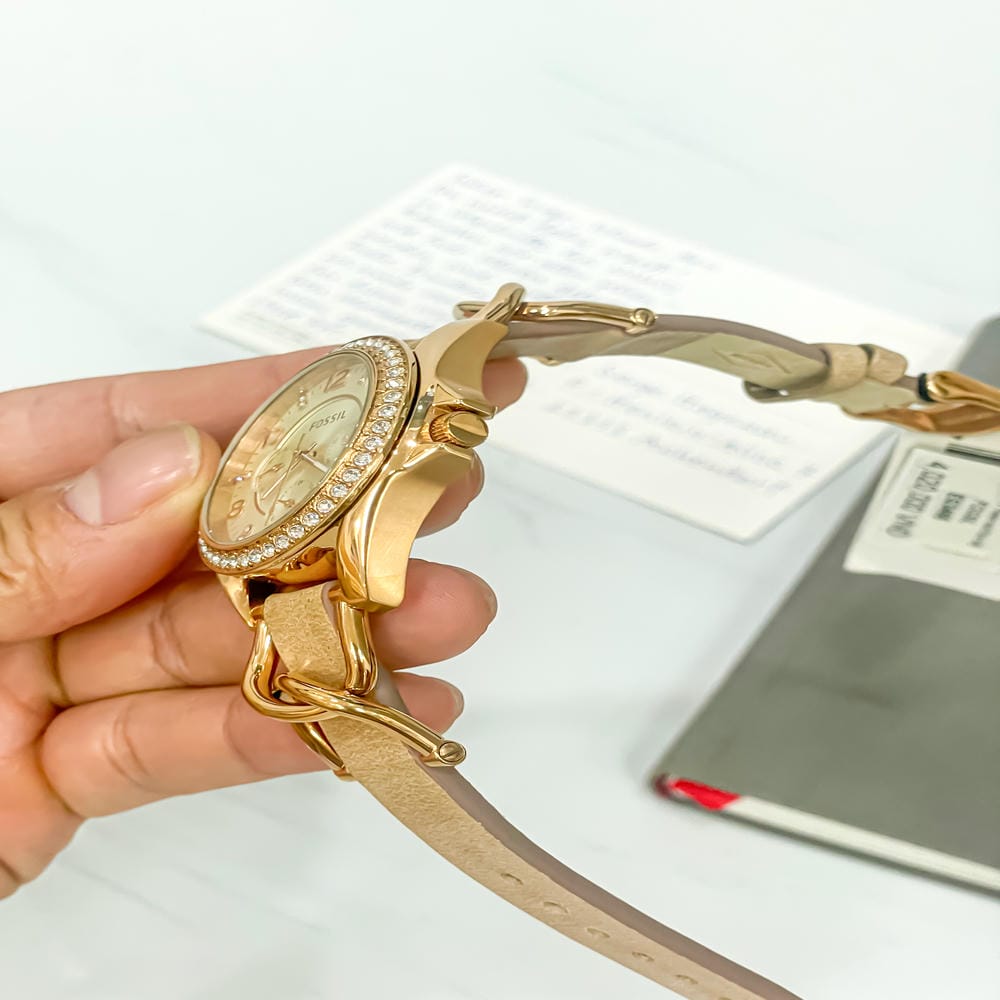 Đồng hồ Fossil Nữ ES3466 Dây Da 38mm Đồng hồ Fossil Nữ ES3466 Dây Da 38mm - Ảnh 2