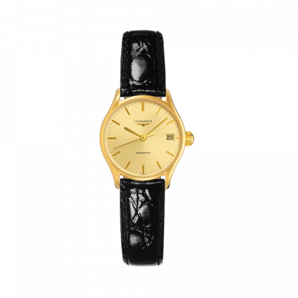 Đồng hồ Longines Nữ L4.360.2.32.2 Dây Da 25mm Đồng hồ Longines Nữ L4.360.2.32.2 Dây Da 25mm - Ảnh 2