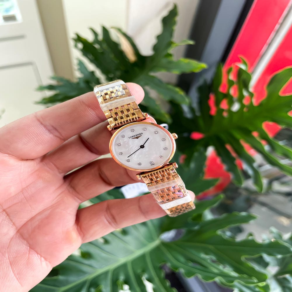 Đồng hồ Longines Nữ L4.209.1.97.8 Dây Kim Loại 24mm Đồng hồ Longines Nữ L4.209.1.97.8 Dây Kim Loại 24mm - Ảnh 6