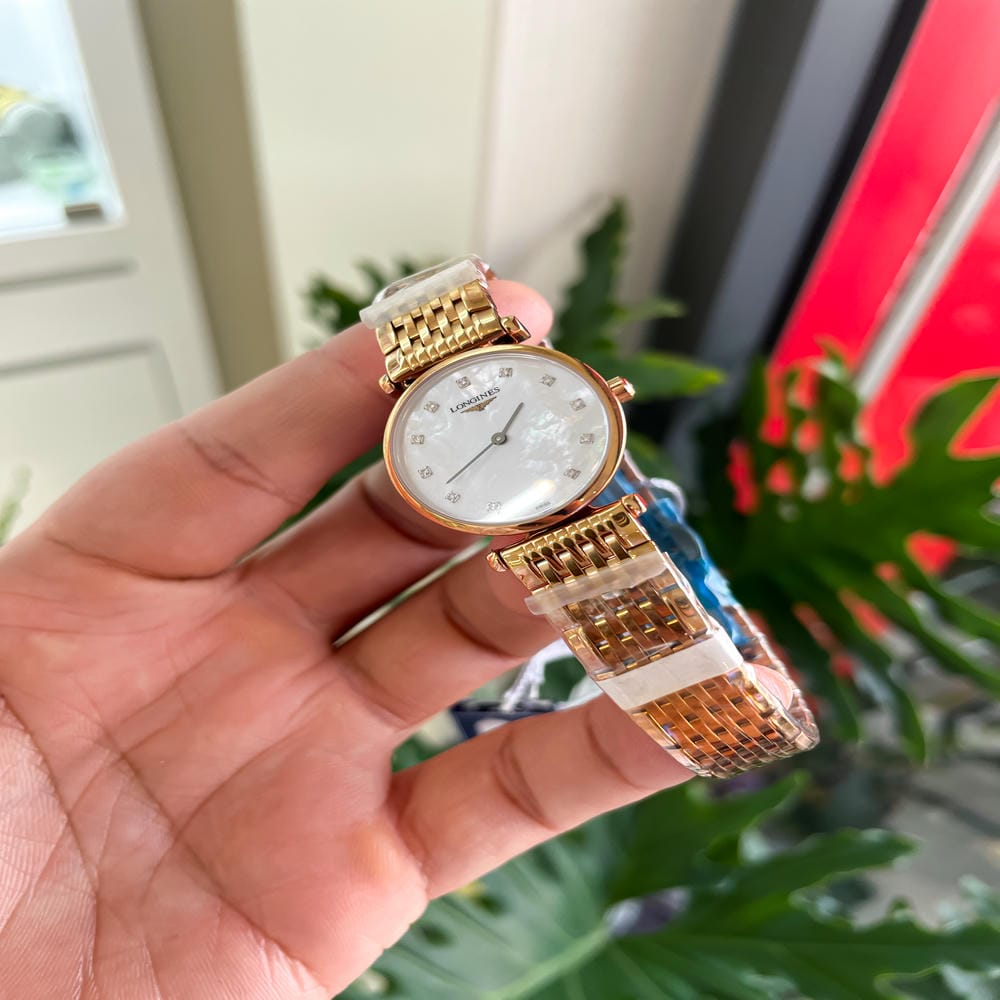 Đồng hồ Longines Nữ L4.209.1.97.8 Dây Kim Loại 24mm Đồng hồ Longines Nữ L4.209.1.97.8 Dây Kim Loại 24mm - Ảnh 2