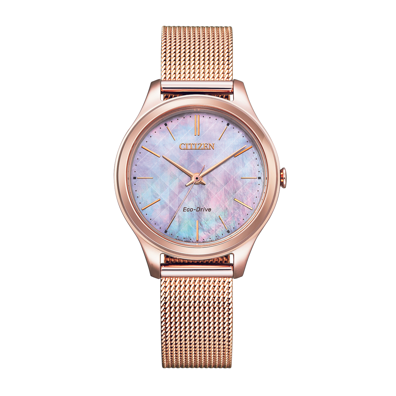 Đồng hồ Citizen Nữ EM0508-80Y Dây Mesh 32mm Đồng hồ Citizen Nữ EM0508-80Y Dây Mesh 32mm - Ảnh 3