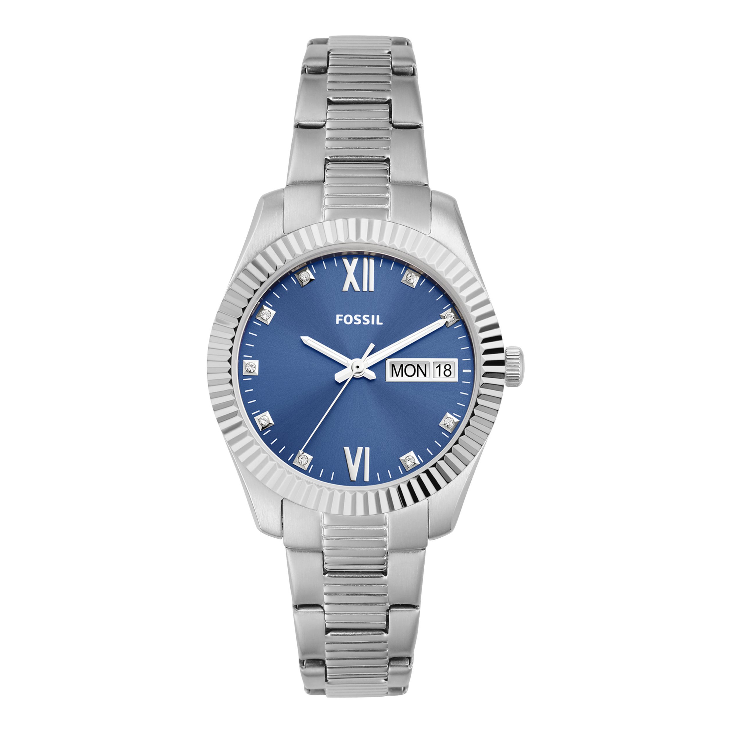 Đồng hồ Fossil Nữ ES5197 Dây Kim Loại 32mm Đồng hồ Fossil Nữ ES5197 Dây Kim Loại 32mm - Ảnh 5