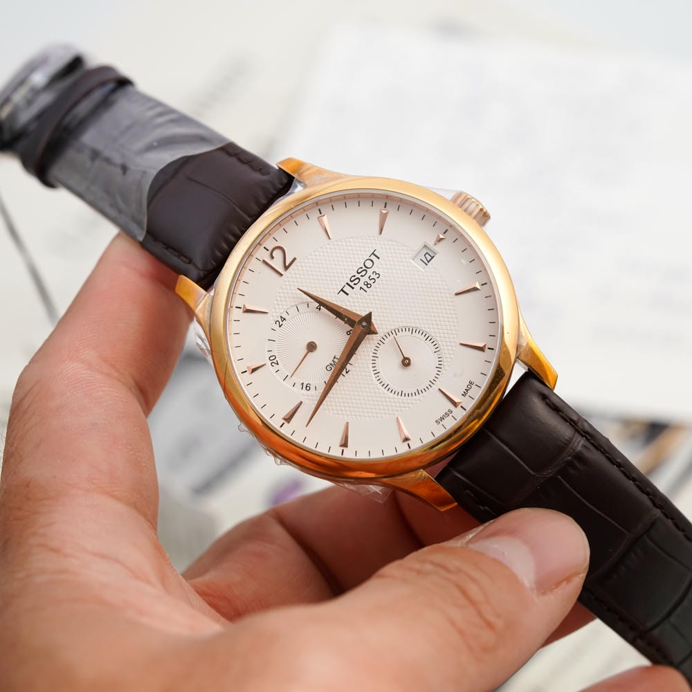 Đồng hồ Tissot Nam T063.639.36.037.00 Dây Da 42mm Đồng hồ Tissot Nam T063.639.36.037.00 Dây Da 42mm - Ảnh 6