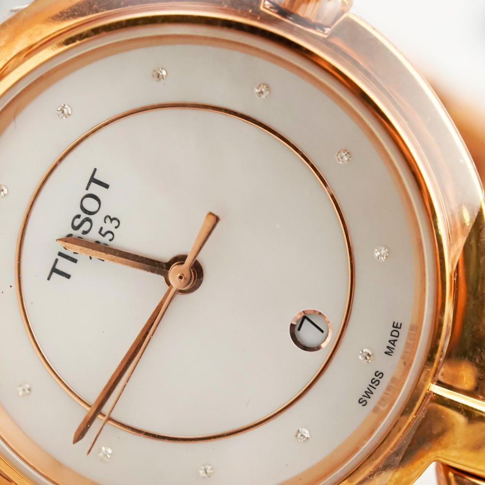 Đồng hồ Tissot Nữ T094.210.33.116.01 Dây Thép Không Gỉ Mạ Vàng 32mm Đồng hồ Tissot Nữ T094.210.33.116.01 Dây Thép Không Gỉ Mạ Vàng 32mm - Ảnh 2