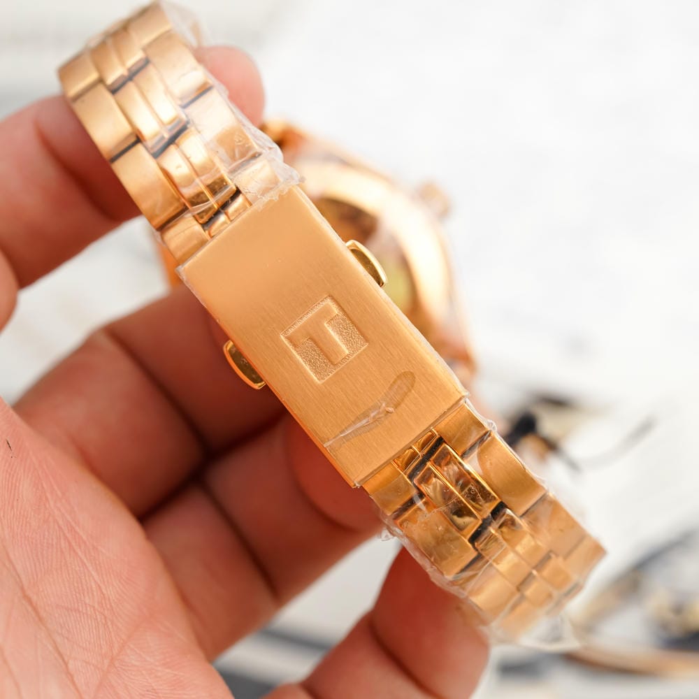 Đồng hồ Tissot Nữ T101.210.33.031.01 Dây Thép Không Gỉ Mạ Vàng 33mm Đồng hồ Tissot Nữ T101.210.33.031.01 Dây Thép Không Gỉ Mạ Vàng 33mm - Ảnh 4