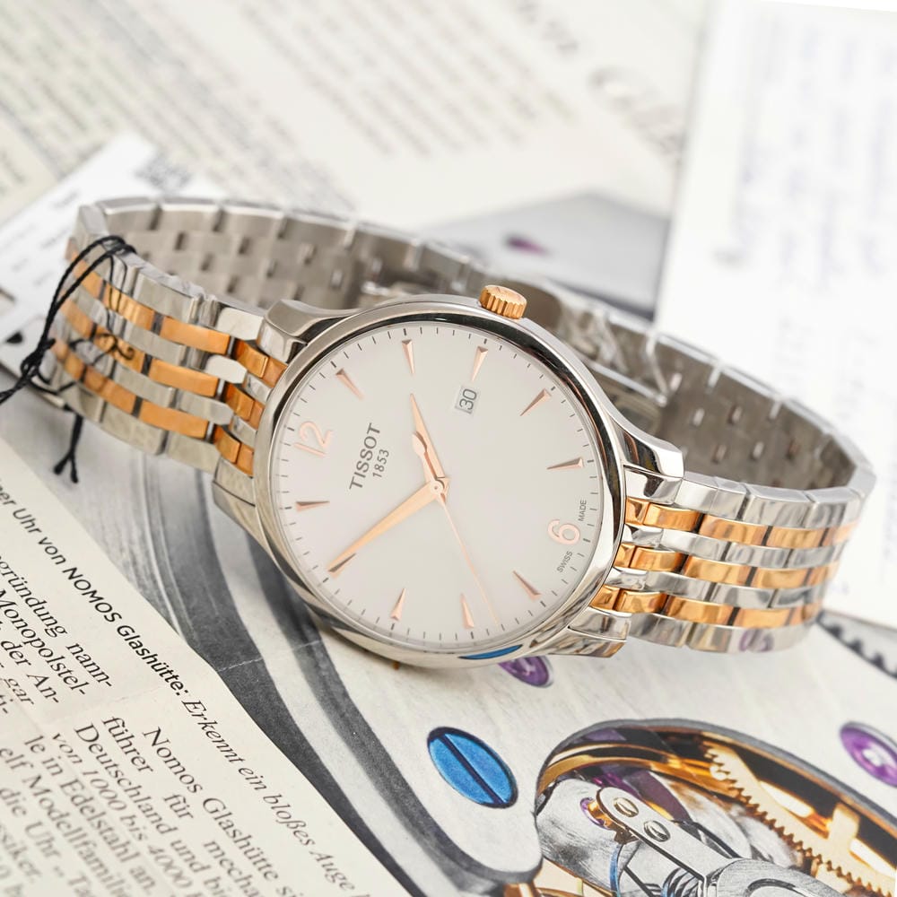 Đồng hồ Tissot Nam T063.610.22.037.01 Dây Thép Không Gỉ Mạ Vàng 42mm Đồng hồ Tissot Nam T063.610.22.037.01 Dây Thép Không Gỉ Mạ Vàng 42mm - Ảnh 3