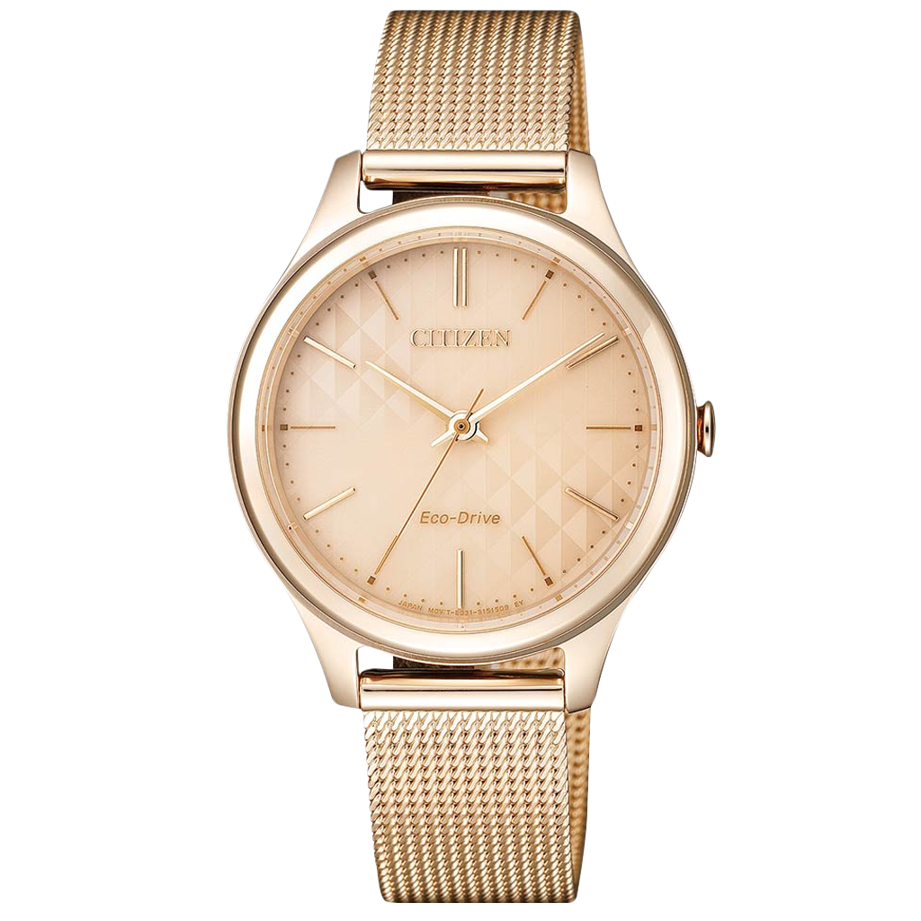 Đồng hồ Citizen Nữ EM0503-83X Dây Mesh 32mm Đồng hồ Citizen Nữ EM0503-83X Dây Mesh 32mm - Ảnh 2