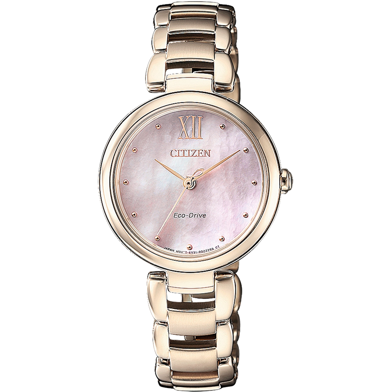 Đồng hồ Citizen Nữ EM0533-82Y Dây Thép Không Gỉ 29mm Đồng hồ Citizen Nữ EM0533-82Y Dây Thép Không Gỉ 29mm - Ảnh 2