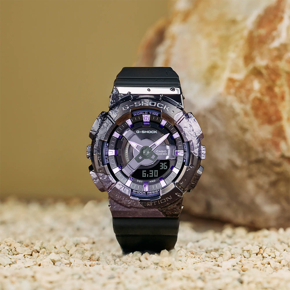 Đồng hồ Casio Nữ GM-S114GEM-1A2DR Dây Tổng Hợp 42mm Đồng hồ Casio Nữ GM-S114GEM-1A2DR Dây Tổng Hợp 42mm - Ảnh 3
