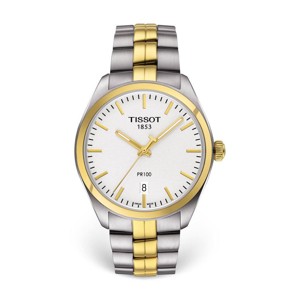 Đồng hồ Tissot Nam T101.410.22.031.00 Dây Thép Không Gỉ Mạ Vàng 39mm Đồng hồ Tissot Nam T101.410.22.031.00 Dây Thép Không Gỉ Mạ Vàng 39mm - Ảnh 3