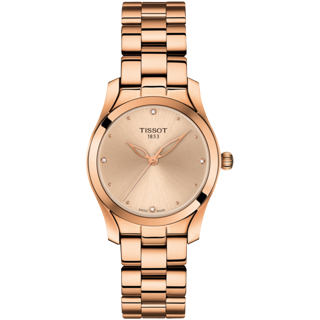 Đồng hồ Tissot Nữ T112.210.33.456.00 Dây Thép Không Gỉ Mạ Vàng 30mm Đồng hồ Tissot Nữ T112.210.33.456.00 Dây Thép Không Gỉ Mạ Vàng 30mm - Ảnh 2