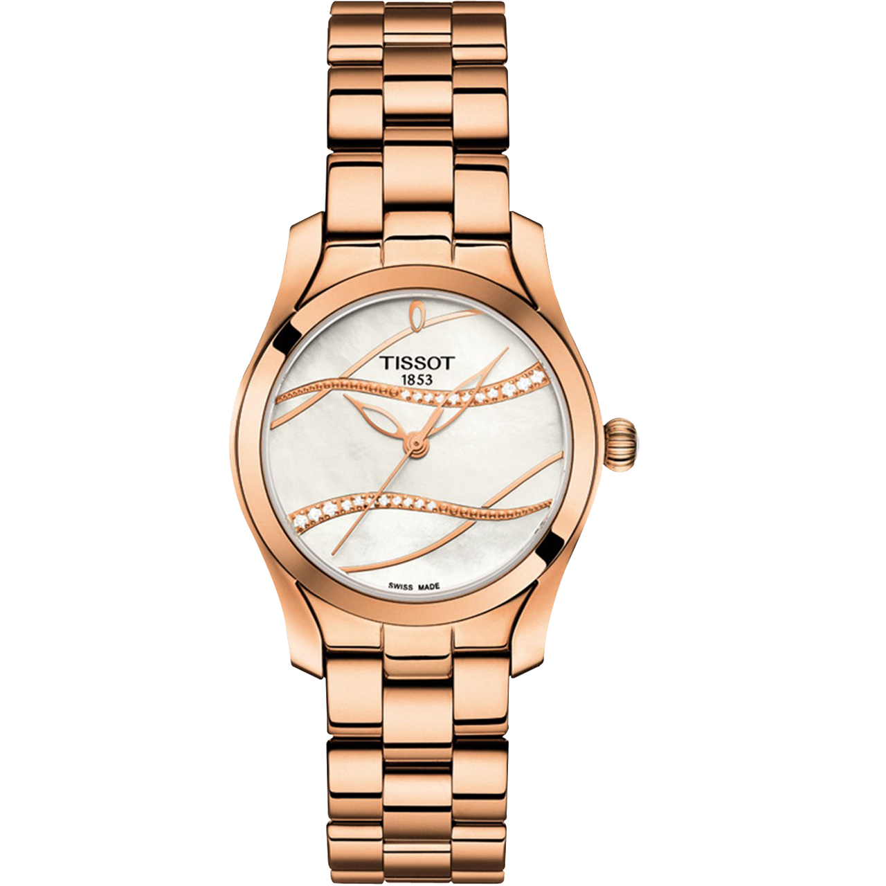 Đồng hồ Tissot Nữ T112.210.33.111.00 Dây Thép Không Gỉ Mạ Vàng 30mm Đồng hồ Tissot Nữ T112.210.33.111.00 Dây Thép Không Gỉ Mạ Vàng 30mm - Ảnh 2