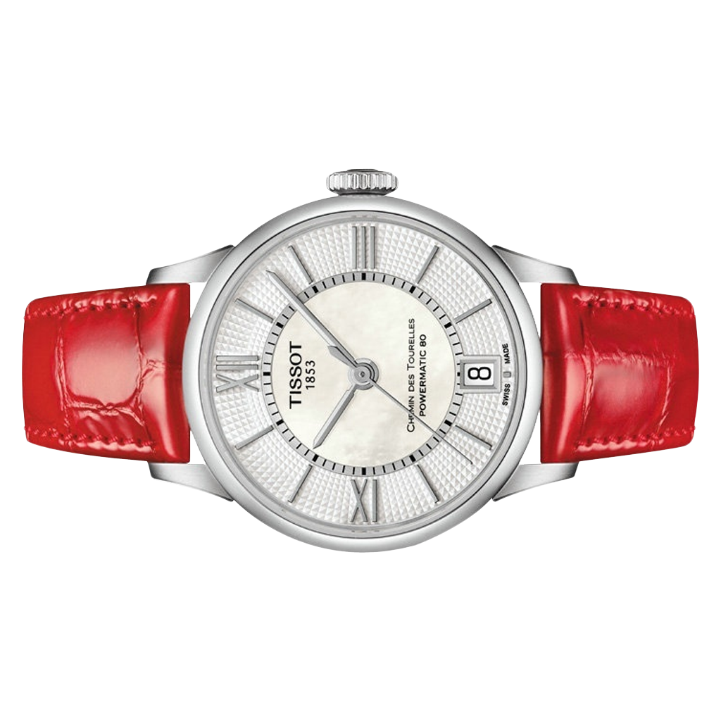 Đồng hồ Tissot Nữ T099.207.16.118.00 Dây Da 32mm Đồng hồ Tissot Nữ T099.207.16.118.00 Dây Da 32mm - Ảnh 2