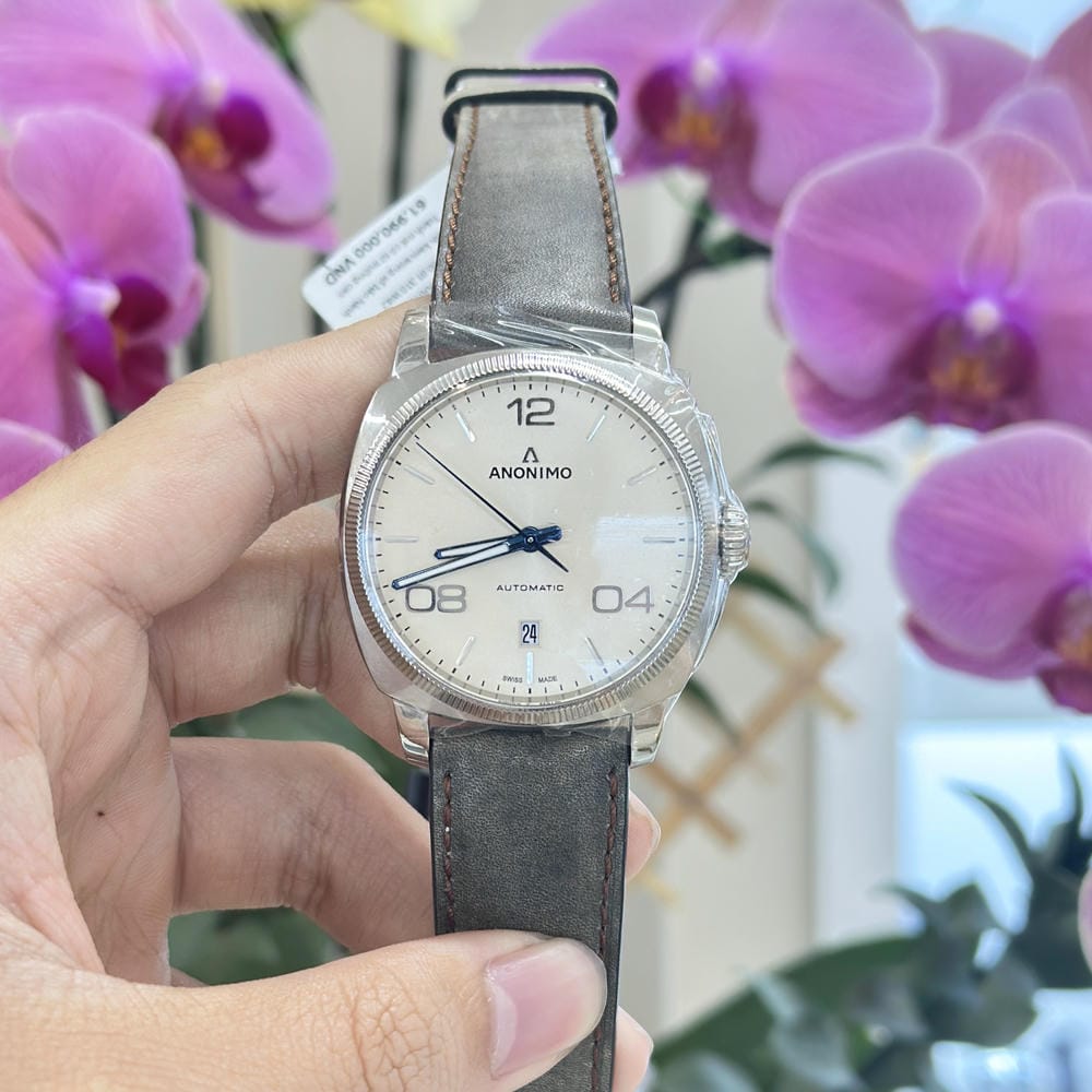Đồng hồ Anonimo Nam AM-4000.01.310.W42 Dây Da 42mm Đồng hồ Anonimo Nam AM-4000.01.310.W42 Dây Da 42mm - Ảnh 2