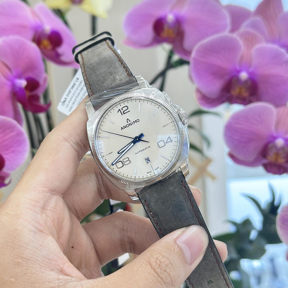 Đồng hồ Anonimo Nam AM-4000.01.310.W42 Dây Da 42mm Đồng hồ Anonimo Nam AM-4000.01.310.W42 Dây Da 42mm - Ảnh 5