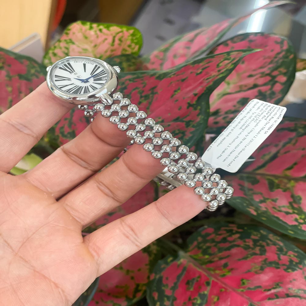 Đồng hồ Emily Carter Nữ ECO38QSS15S Dây Kim loại 27x22mm Đồng hồ Emily Carter Nữ ECO38QSS15S Dây Kim loại 27x22mm - Ảnh 2