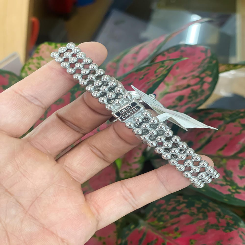 Đồng hồ Emily Carter Nữ ECO38QSS15S Dây Kim loại 27x22mm Đồng hồ Emily Carter Nữ ECO38QSS15S Dây Kim loại 27x22mm - Ảnh 5