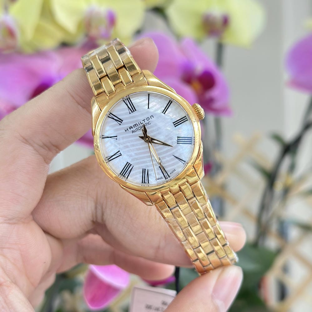 Đồng hồ Hamilton Nữ H42.245.191 Dây Thép Không Gỉ 30mm Đồng hồ Hamilton Nữ H42.245.191 Dây Thép Không Gỉ 30mm - Ảnh 3