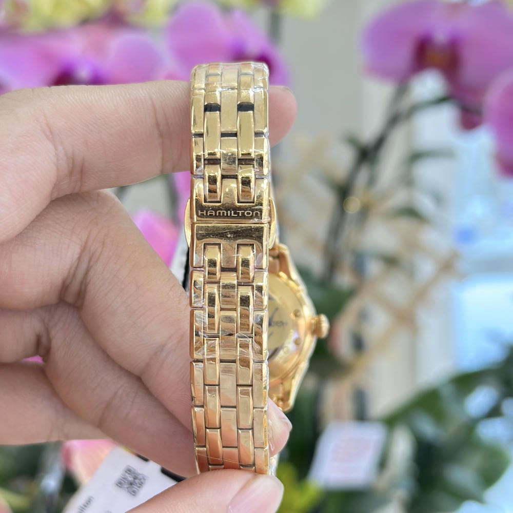 Đồng hồ Hamilton Nữ H42.245.191 Dây Thép Không Gỉ 30mm Đồng hồ Hamilton Nữ H42.245.191 Dây Thép Không Gỉ 30mm - Ảnh 4