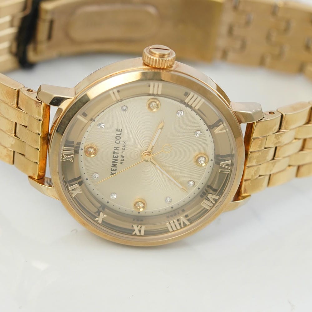 Đồng hồ Kenneth Cole Nữ KC51006005 Dây Thép Không Gỉ 34mm Đồng hồ Kenneth Cole Nữ KC51006005 Dây Thép Không Gỉ 34mm - Ảnh 6