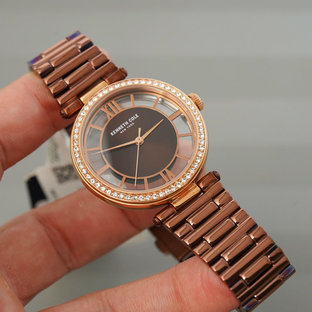 Đồng hồ Kenneth Cole Nữ KC51009004 Dây Thép Không Gỉ 34mm Đồng hồ Kenneth Cole Nữ KC51009004 Dây Thép Không Gỉ 34mm - Ảnh 2