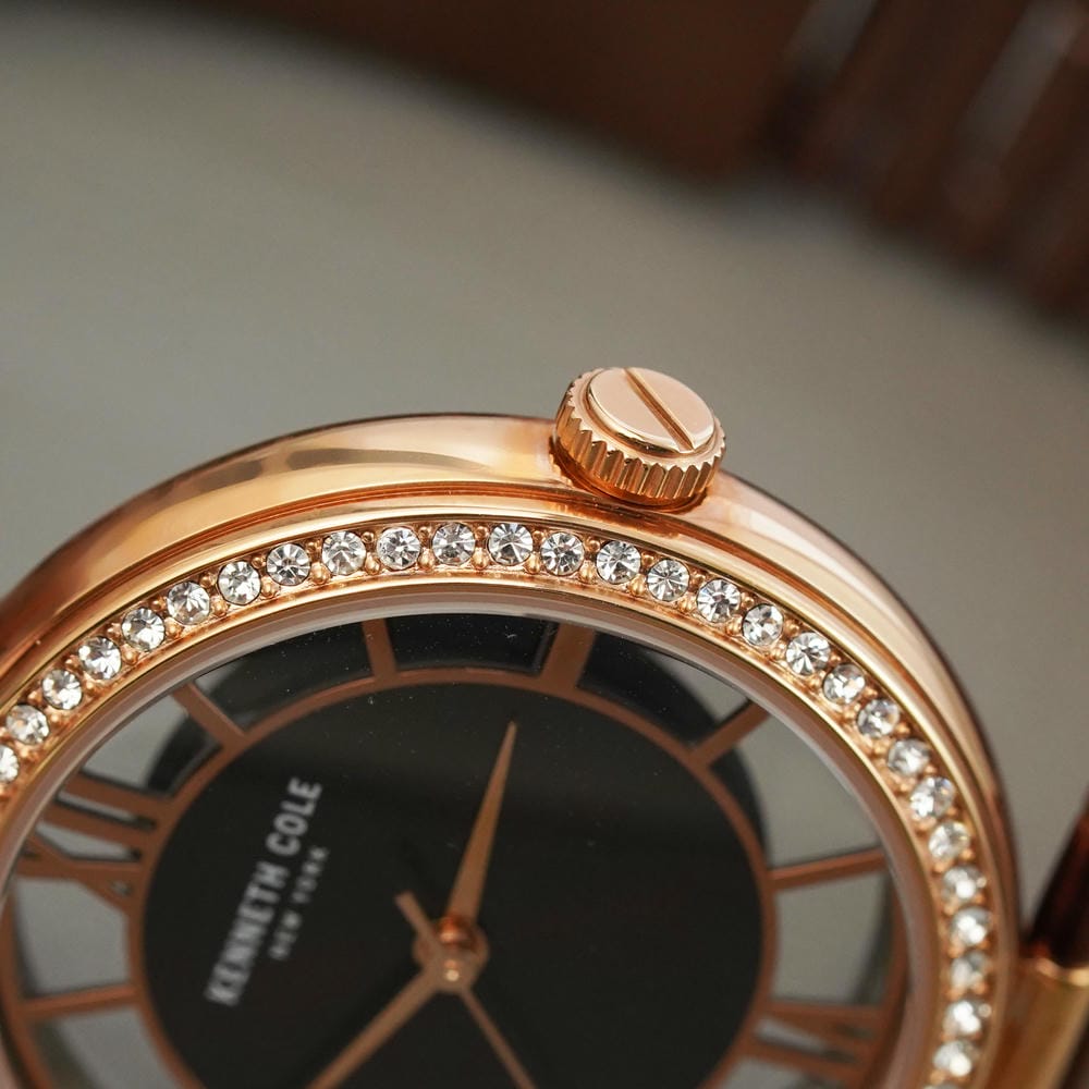 Đồng hồ Kenneth Cole Nữ KC51009004 Dây Thép Không Gỉ 34mm Đồng hồ Kenneth Cole Nữ KC51009004 Dây Thép Không Gỉ 34mm - Ảnh 4