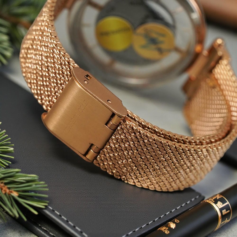 Đồng hồ Kenneth Cole Nữ KC51125002 Dây Mesh 41mm Đồng hồ Kenneth Cole Nữ KC51125002 Dây Mesh 41mm - Ảnh 3