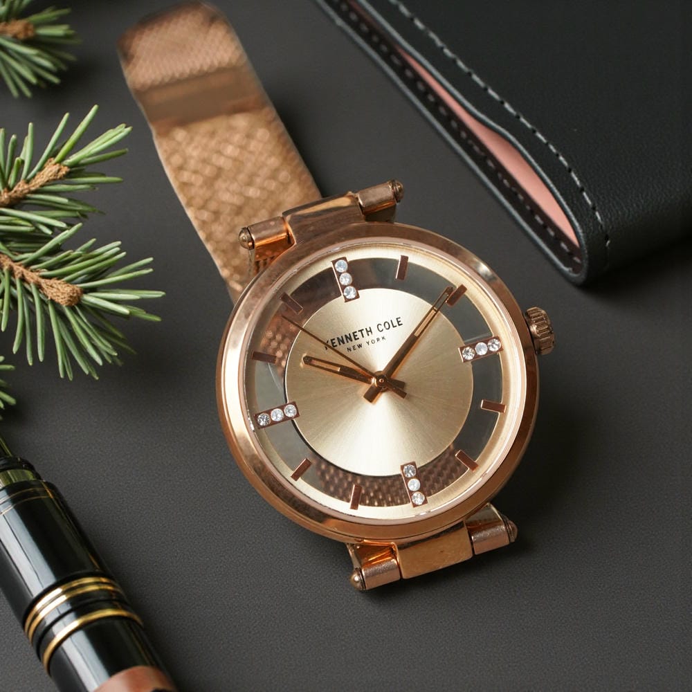 Đồng hồ Kenneth Cole Nữ KC51125002 Dây Mesh 41mm Đồng hồ Kenneth Cole Nữ KC51125002 Dây Mesh 41mm - Ảnh 4