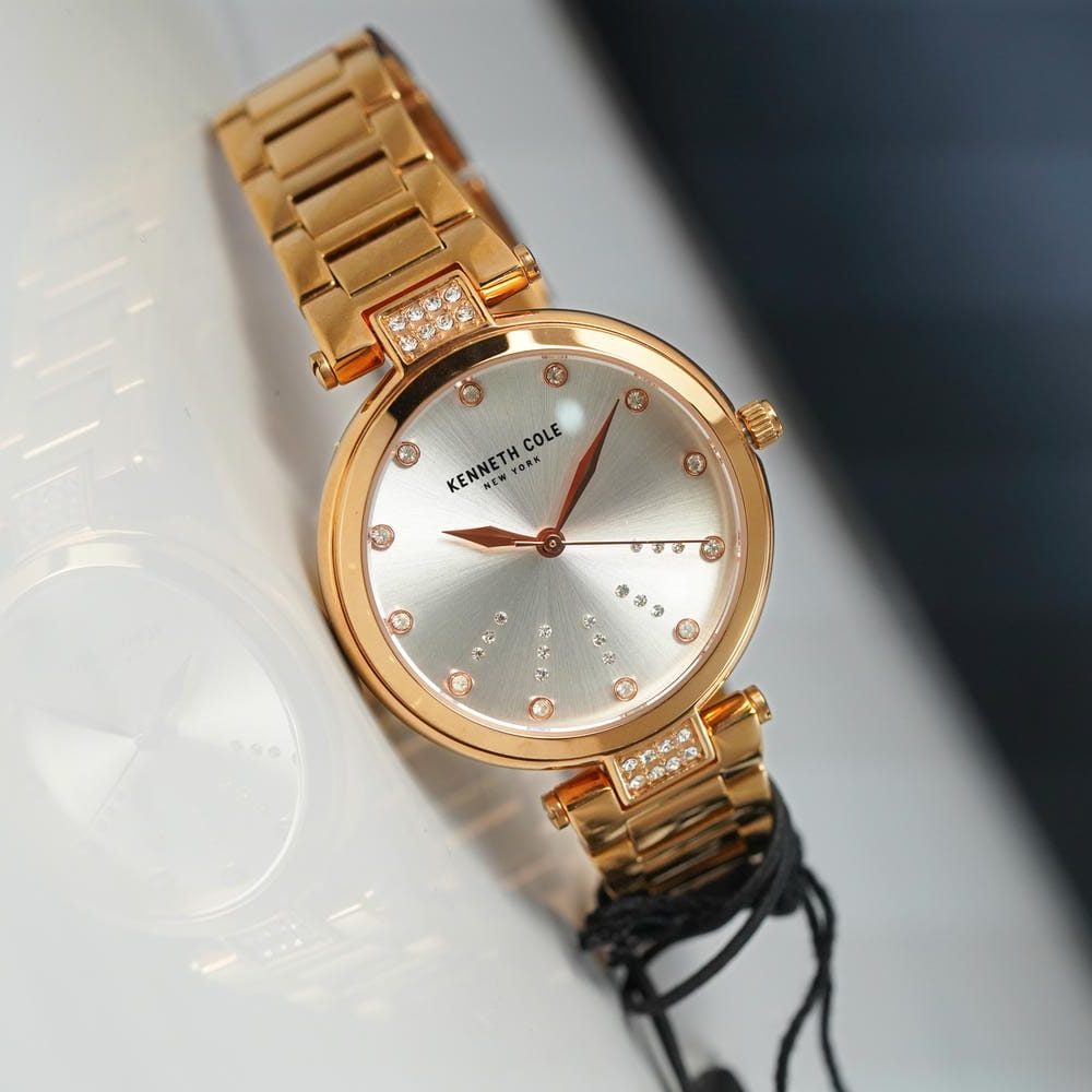 Đồng hồ Kenneth Cole Nữ KCWLG2237303 Dây Kim Loại 34mm Đồng hồ Kenneth Cole Nữ KCWLG2237303 Dây Kim Loại 34mm - Ảnh 2