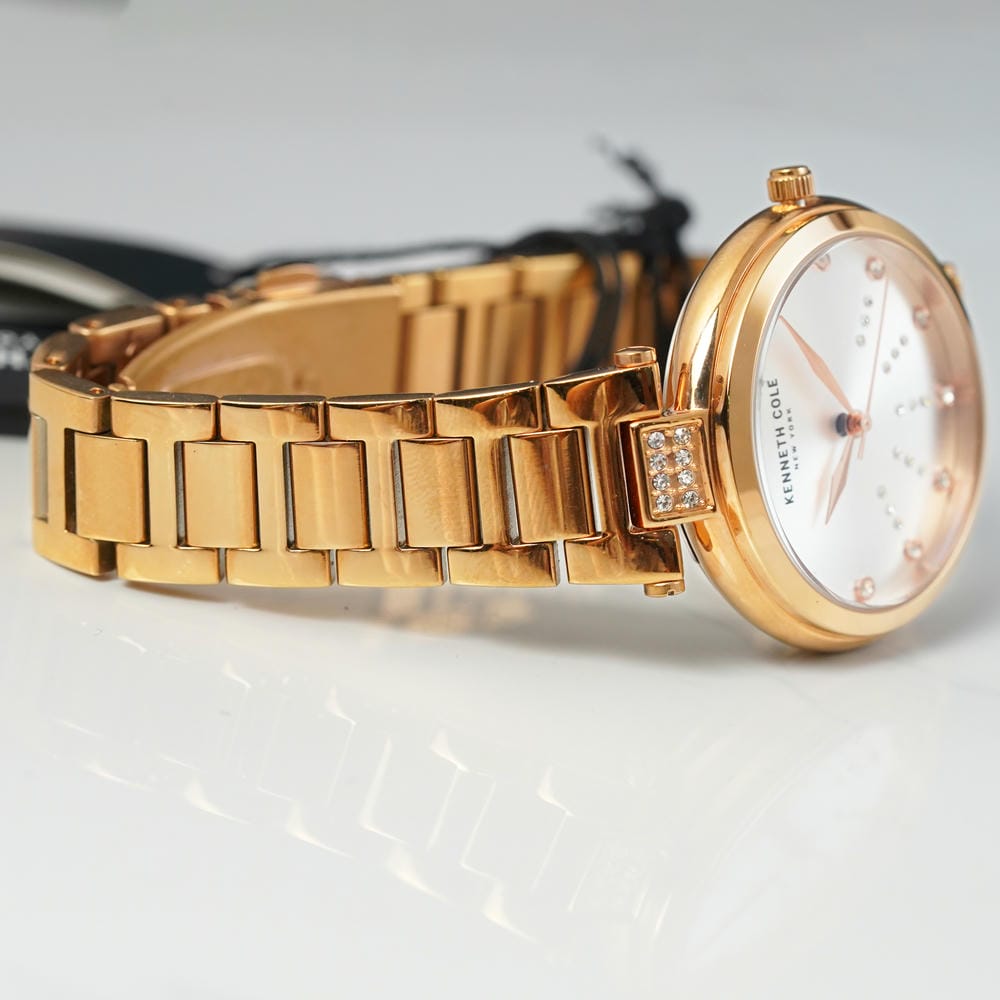 Đồng hồ Kenneth Cole Nữ KCWLG2237303 Dây Kim Loại 34mm Đồng hồ Kenneth Cole Nữ KCWLG2237303 Dây Kim Loại 34mm - Ảnh 4