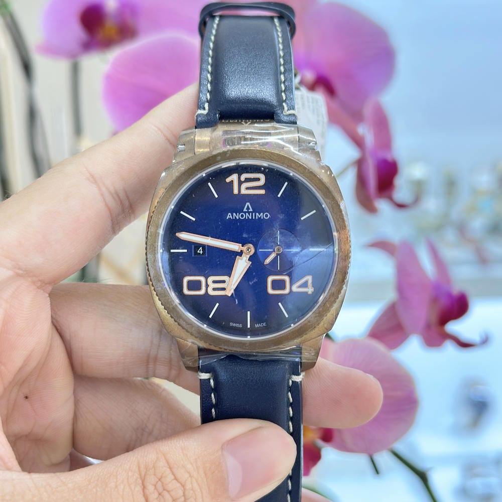 Đồng hồ Anonimo Nam AM-1020.04.003.A03 Dây Da 43.5mm Đồng hồ Anonimo Nam AM-1020.04.003.A03 Dây Da 43.5mm - Ảnh 2