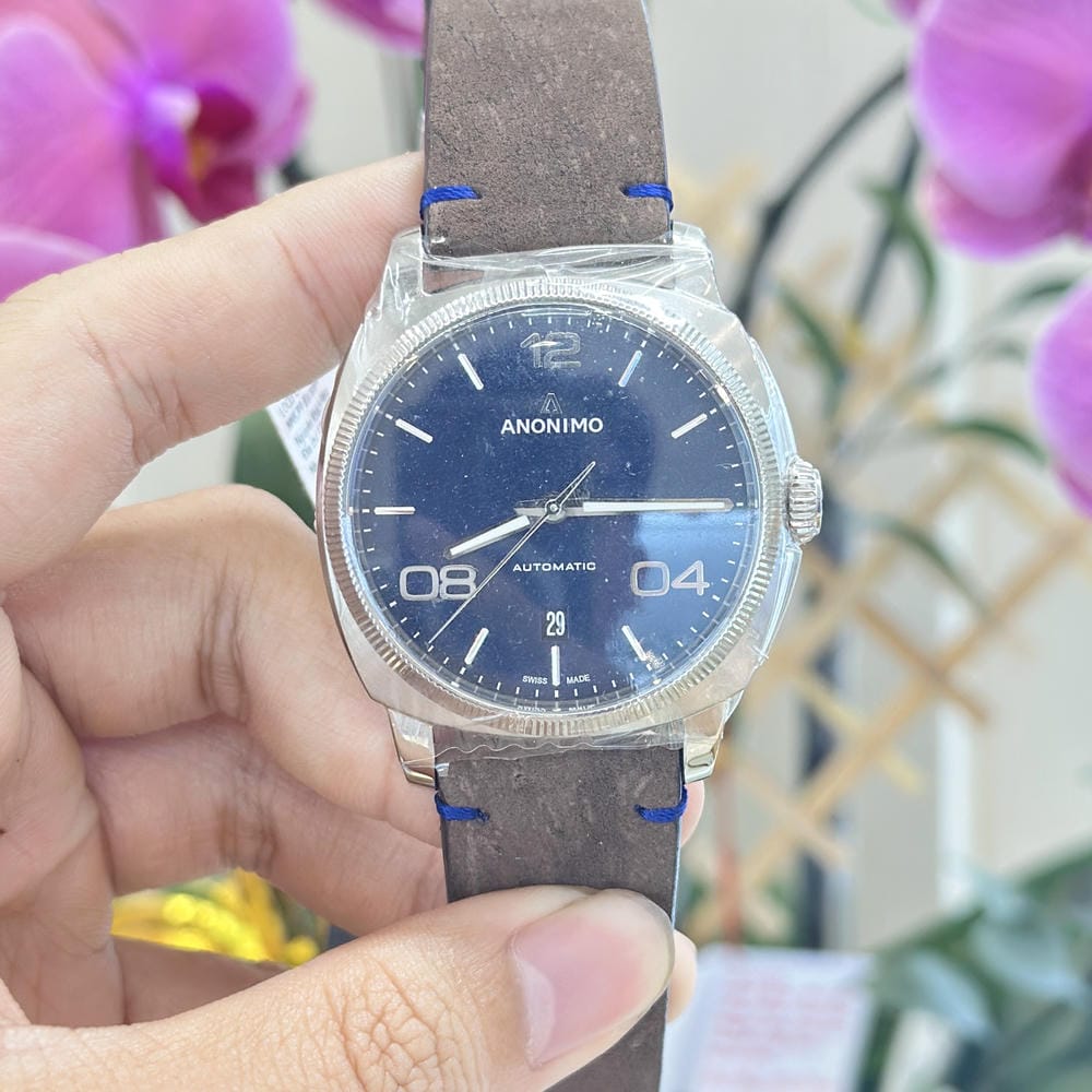 Đồng hồ Anonimo Nam AM-4000.01.108.K35 Dây Da 42mm Đồng hồ Anonimo Nam AM-4000.01.108.K35 Dây Da 42mm - Ảnh 5