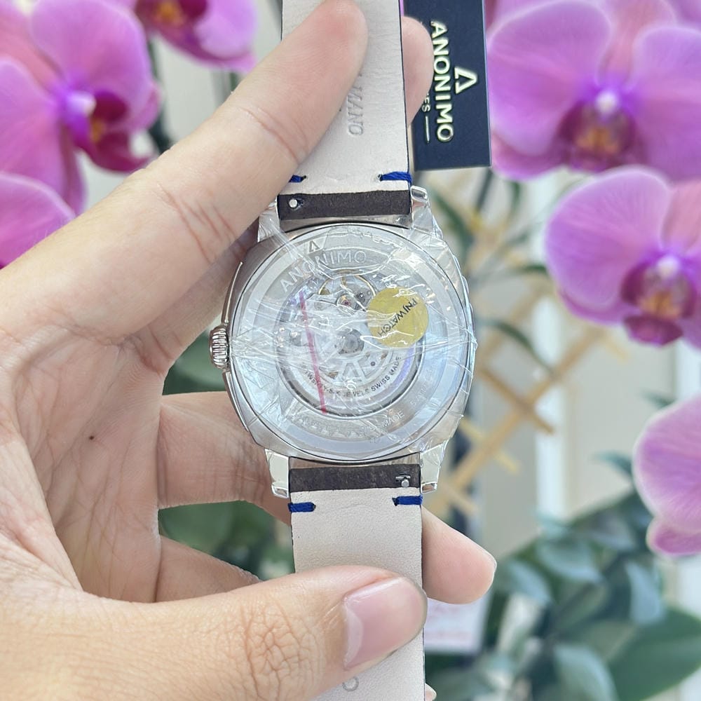 Đồng hồ Anonimo Nam AM-4000.01.108.K35 Dây Da 42mm Đồng hồ Anonimo Nam AM-4000.01.108.K35 Dây Da 42mm - Ảnh 3