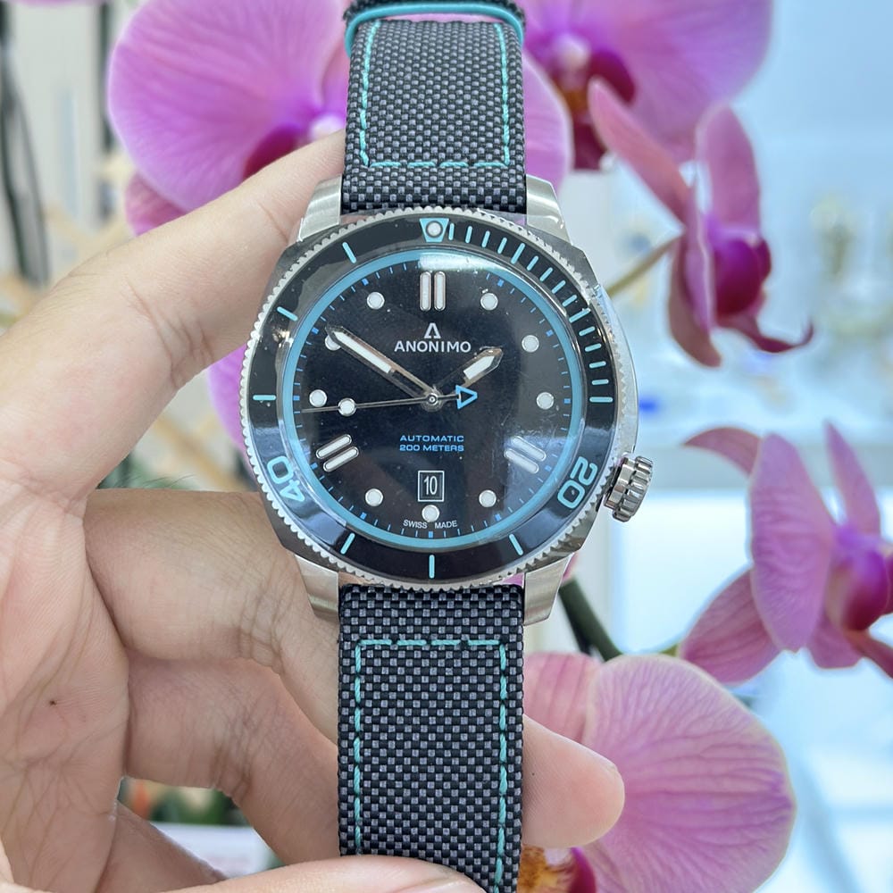 Đồng hồ Anonimo Nam AM-1002.13.113.T34 Dây Vải 45.5mm Đồng hồ Anonimo Nam AM-1002.13.113.T34 Dây Vải 45.5mm - Ảnh 4