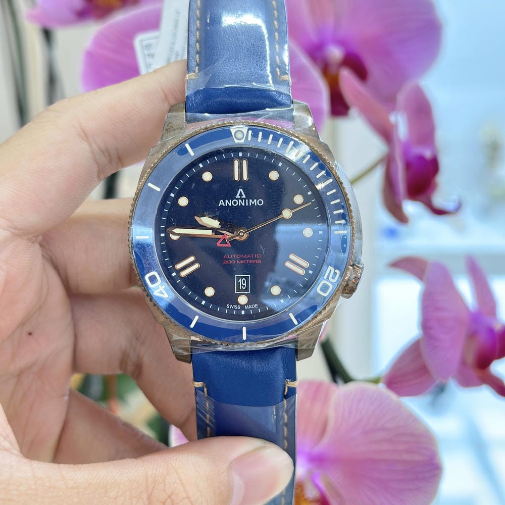 Đồng hồ Anonimo Nam AM-1002.07.005.A07 Dây Da 45.5mm Đồng hồ Anonimo Nam AM-1002.07.005.A07 Dây Da 45.5mm - Ảnh 6