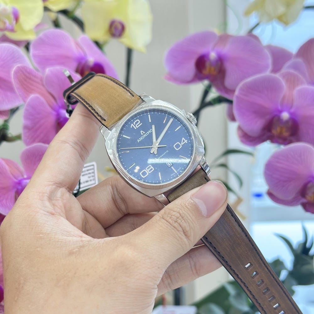 Đồng hồ Anonimo Nam AM-4000-01-103-W22 Dây Da 42mm Đồng hồ Anonimo Nam AM-4000-01-103-W22 Dây Da 42mm - Ảnh 5