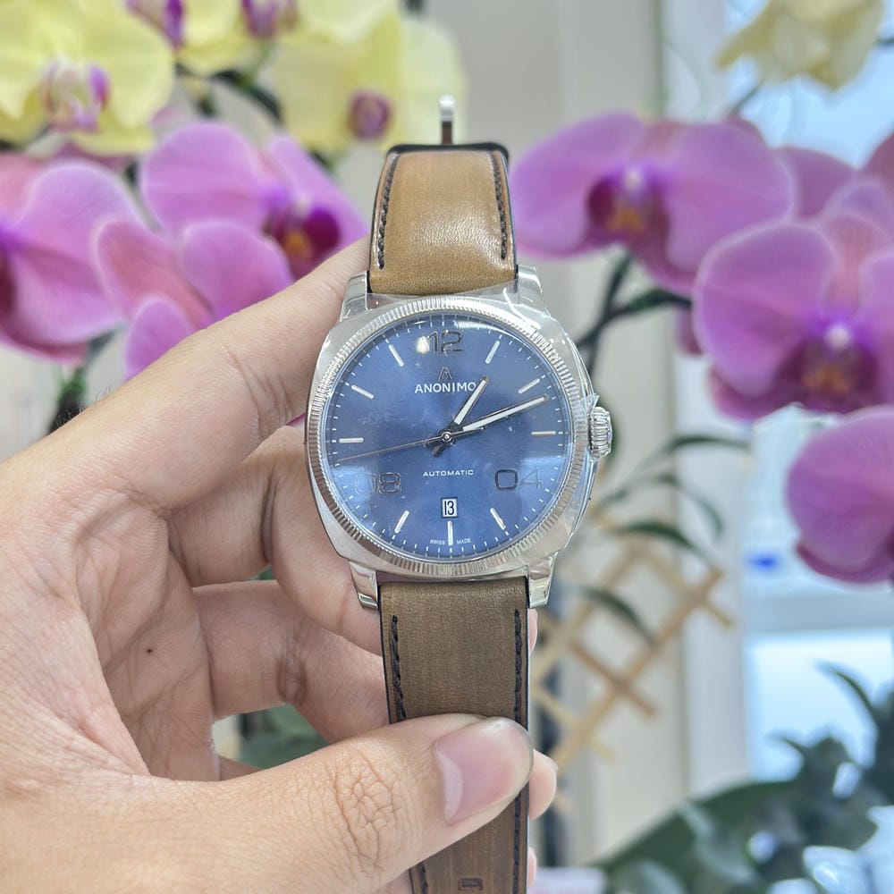 Đồng hồ Anonimo Nam AM-4000-01-103-W22 Dây Da 42mm Đồng hồ Anonimo Nam AM-4000-01-103-W22 Dây Da 42mm - Ảnh 3