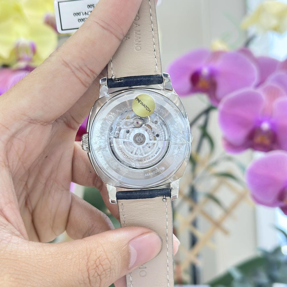Đồng hồ Anonimo Nam AM-4000.01.100.W11 Dây Da 42mm Đồng hồ Anonimo Nam AM-4000.01.100.W11 Dây Da 42mm - Ảnh 3