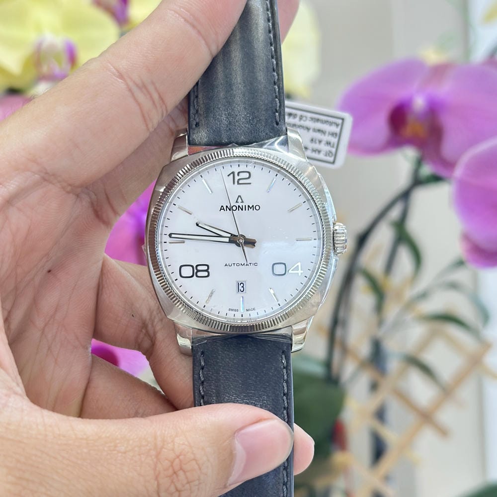 Đồng hồ Anonimo Nam AM-4000.01.100.W11 Dây Da 42mm Đồng hồ Anonimo Nam AM-4000.01.100.W11 Dây Da 42mm - Ảnh 2
